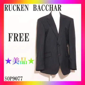 새상품급 RUCKEN BACCHAR 리켄바커 아우터 스트라이프 패턴
