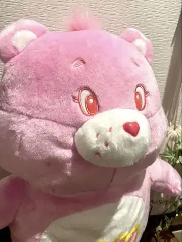 Care Bears 빅 봉제 인형 핑크