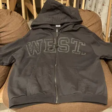 WEST. 간사이 칠색 남자 축제 후지이 류세이 지퍼 후드티 후드티