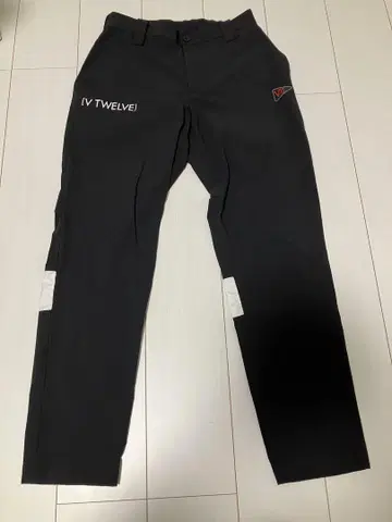 [V12] 남성용 골프 팬츠 XL 블랙