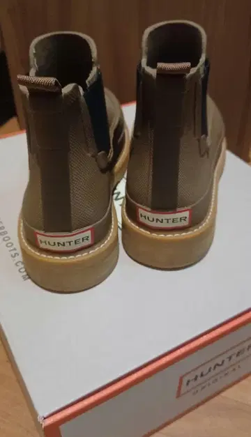 헌터 HUNTER 레인부츠 숏부츠 25cm