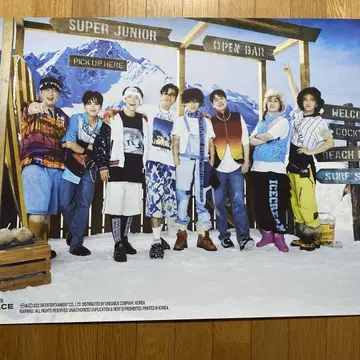 슈퍼주니어 2022 sm타운 포스터