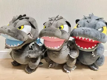 고질라 봉제 인형 세트