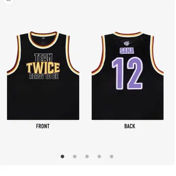 TWICE Ready to be 메쉬 유니폼 사나