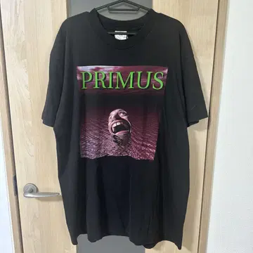 90s USA제 PRIMUS 양면 프린트 빈티지 밴딩 티셔츠 XL