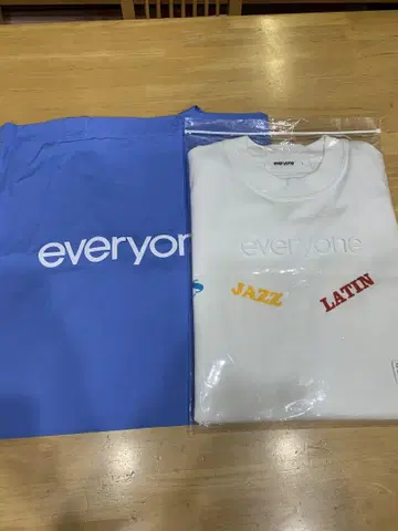 everyone billboard 티셔츠 마에바시 한정판 쇼핑백 포함