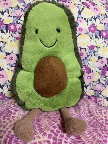 택 포함 Jellycat Amuseables 아보카도 봉제 인형 30cm