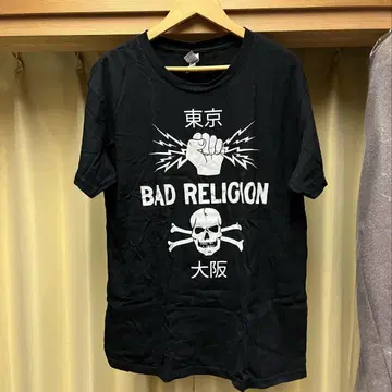 BAD RELIGION 티셔츠 블랙 GILDAN