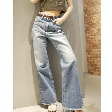 GYDA 제이다 와이드 데님 M
