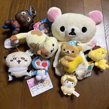 리락쿠마 봉제 인형 세트