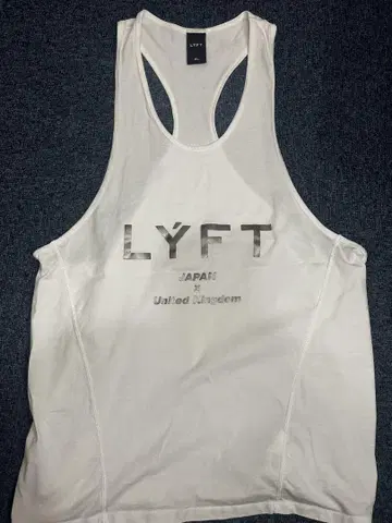 LYFT 화이트 탱크탑 XL