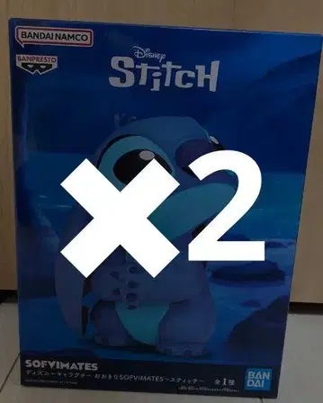 반프레스토 스티치 SOFIMATES 피규어 2개 세트