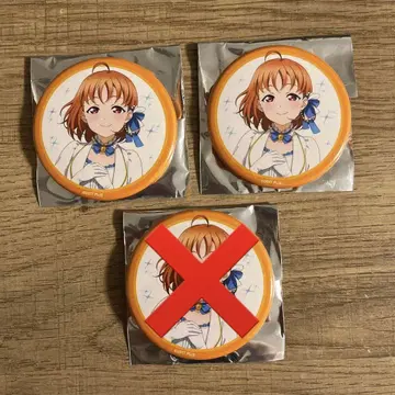 Aqours 타카미 치카 9주년 캔뱃지