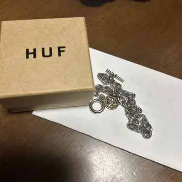 HUF 실버 팔찌