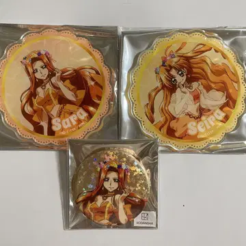 피치피치 피치 namco 아크릴 코스터 캔뱃지