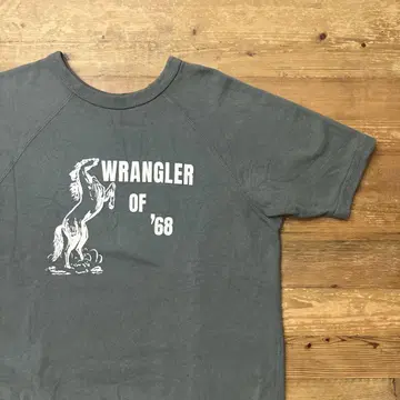 Wrangler 랭글러 EDWIN 샘플 상품 환상 상품 레어 반팔 맨투맨