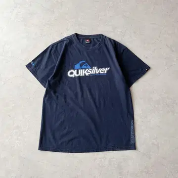90s 00s y2k 퀵실버 로고 티셔츠 올드 서핑