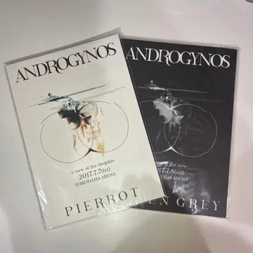 PIERROT DIR EN GREY ANDROGYNOS 2017 팸플릿