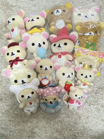 코리락쿠마 봉제 인형 세트