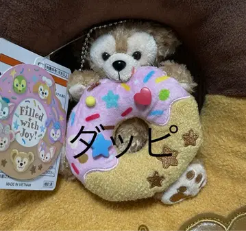 닷피 봉제 인형 배지 필드 위드 조이