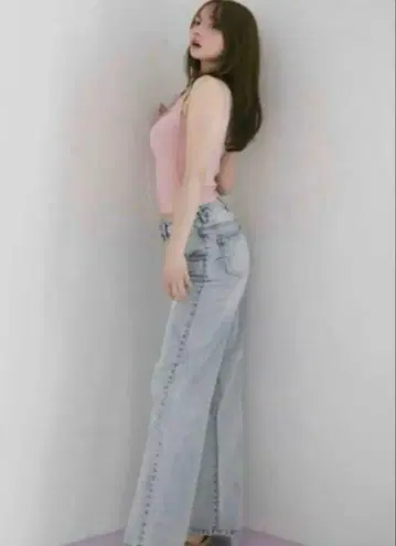 andmary heart plump denim S 사이즈 앤드 마리