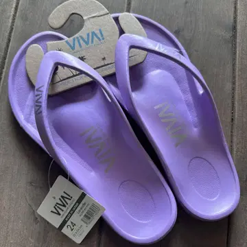 VIVA! 비바 아일랜드 라벤더 비치 샌들 24cm
