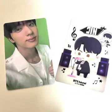 BTS 진 교세라 트레이딩 카드