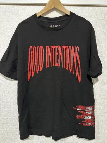 NAV X VLONE 티셔츠 블랙