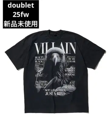 doublet VILLAN COVER PRINT 티셔츠 더블렛