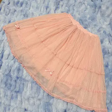 Shirley temple 리본 샤샤 스커트
