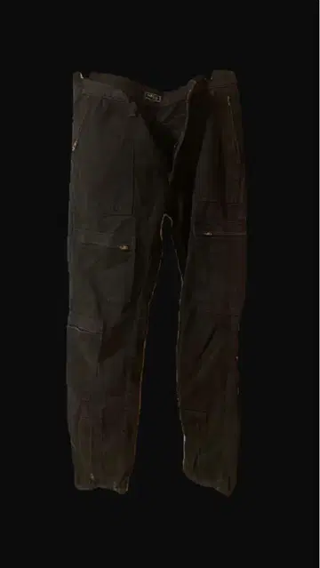 HALIS original 해리스 ZIP 데님 블랙 팬츠