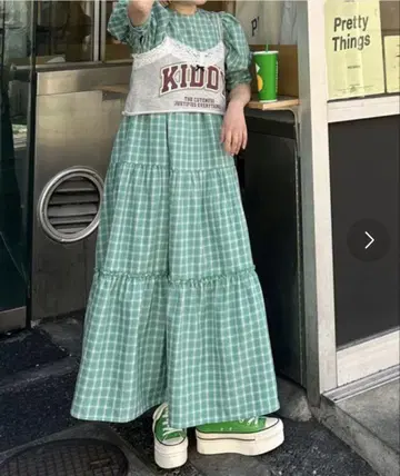 Alley by w closet 2WAY 티어드 원피스