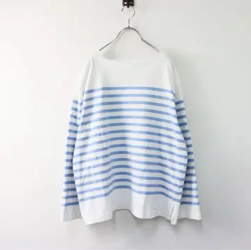 네스트로브 nest Robe 코튼 바스크 패널 보더 풀오버