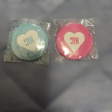 BTS JIN RUNSEOKJIN 캡슐 토이 캔뱃지 2개 세트