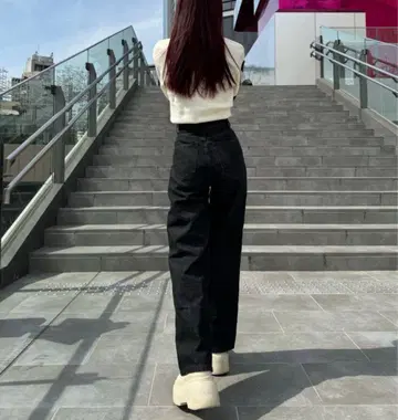 TWW 데님 XS/S-long 블랙
