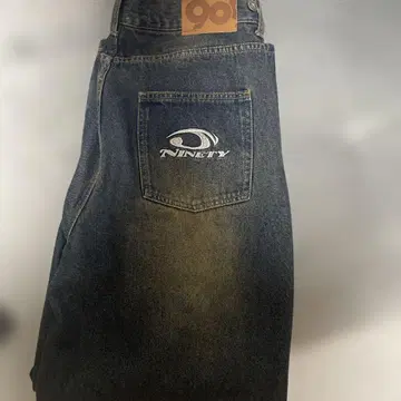 9090 다크 블루 데님 팬츠