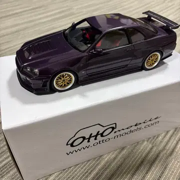 교쇼 otto mobile 1/18 r34 gtr Z튠
