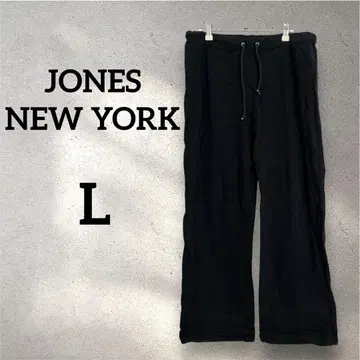 JONES NEW YORK [L] 스웨트 팬츠 블랙