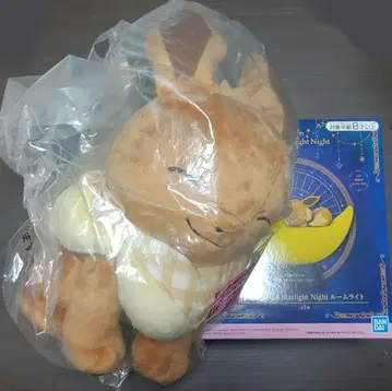 제일복권 포켓몬 이브이 정리 봉제 인형 룸 라이트