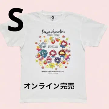 산리오 캐릭터 티셔츠 S 사이즈 EXPO2025
