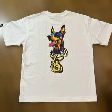 NastyDog 티셔츠 Doberman Tee L 사이즈 화이트