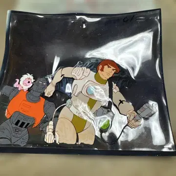 애니메이션 셀화, 캡틴 퓨처 실제로 사용된 물건