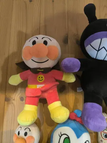 호빵맨 봉제 인형 세트