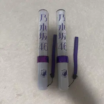 (작동 확인 완료) 노기자카46 LED 응원봉 2개 세트