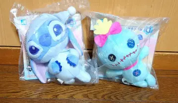 스티치 제일복권 D상 봉제 인형 마스코트 스캇 세트 정리
