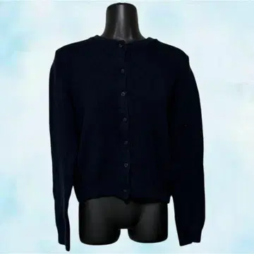 H&M 에이치앤엠 가디건 네이비 여성용 무지