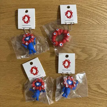 엑스포 마쿠마쿠 PVC 마스코트 A B C 로고 마크 4종류 키링