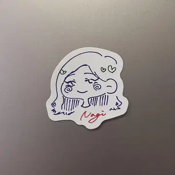 노기사카 전지 카페 초상화 스티커 이노우에 카즈 씨