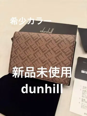 미사용 새상품 dunhill 던힐 시그니처 로고 카드 케이스