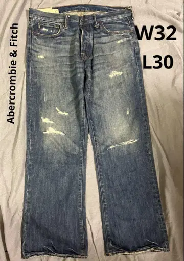 Abercrombie & Fitch 데미지 데님 W32 L30